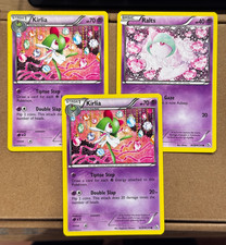 POKEMON BW LEGENDARY TREASURES RADIANT COLLECTION RALTS RC8 KIRLIA RC9 CARD LOT