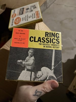 Ring Classics No. 103A Super 8mm Sealed Rocky Marciano Vs. Jersey Joe Walcott