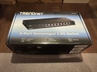 TRENDnet 8-Port 2.5Gb Multi-Gigabit Unmanaged Gaming Switch, TEG-S380, 8 x 2.5G