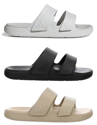 Adidas ZNSORY Cloudfoam EVA Men's Two Bands Casual Sport Slip-On Slide Sandals