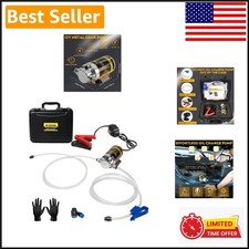 Versatile 12V Oil Transfer Pump with 59-inch Hoses - Fast Efficient