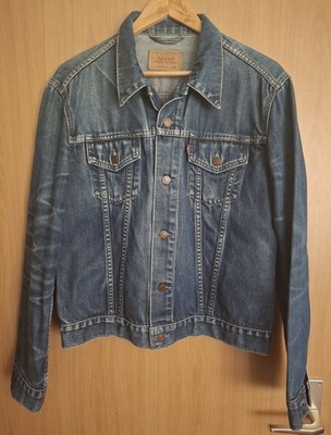 Orig. Levi's Damen Jeans-Jacke Gr. XL 'FOR GIRLS' blue used Trucker-Style