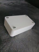 Large  White  plastic  Enclosure  box  Hobby Project. Electronics  Led  circuit 