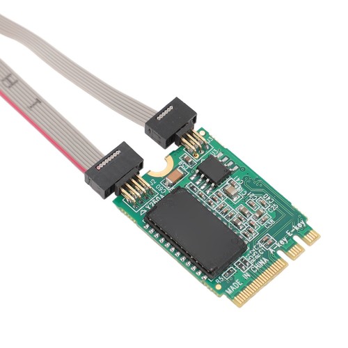 M.2 A+E Network Card Bent Pin Gigabit Ethernet Single Port RJ45 Server Networ FY - Afbeelding 20 van 24