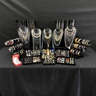 209 pc Antique Vintage Estate Costume Jewelry Some Signed. Lot 735