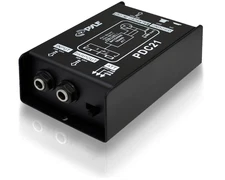 Pyle PDC21 Premium Direct Injection Audio Box, 1/4 Connector, Black