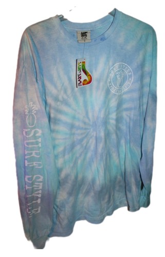Women's Surf Style Tie-Dye Long Sleeve T-Shirt - Picture 12 of 12