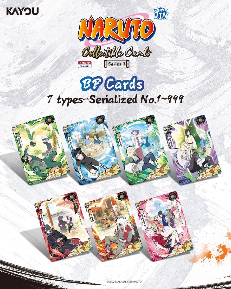 Naruto Kayou Series 3 Chapter Jin English Sealed Box (12 Packs) w