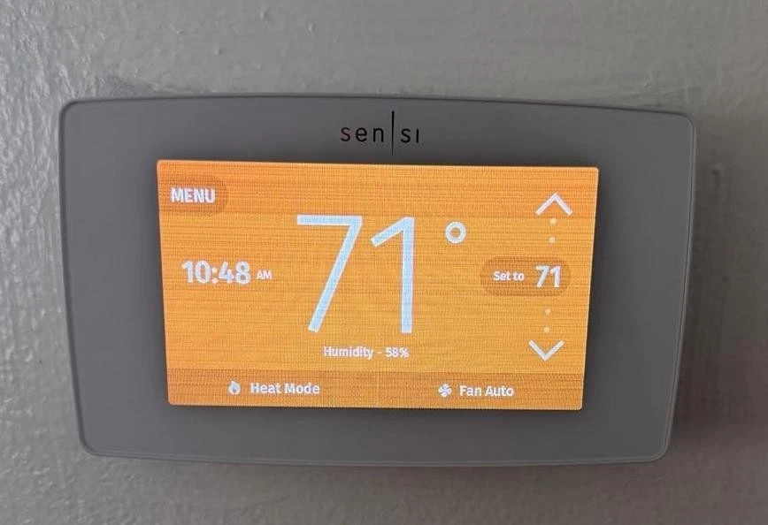 Termostato inteligente EMERSON Sensi Touch Wi-Fi -ST75W, blanco *LEER* Foto 2 de 4