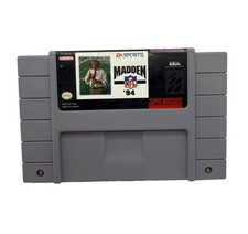 Madden NFL 94 (Super Nintendo Entertainment System) SNES Tested Rare Retro