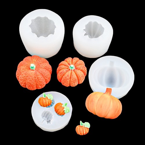 8pcs/Set Silikonform 3D Fondantform Halloween/Erntedankfest Schokoladenform Neu - Bild 3 von 11