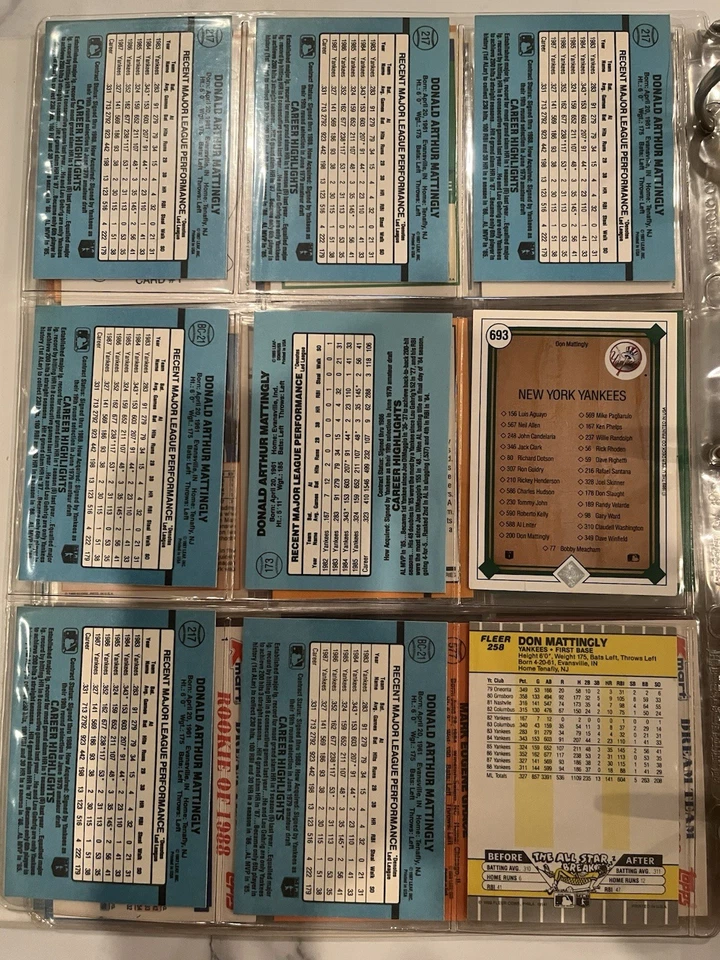 Don Mattingly 40 Card Collection! - Image 2 of 4