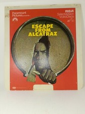 Escape From Alcatraz RCA Selectavision Video Disc