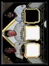 Kang / Marte /Harrison 2016 Topps Triple Threads Relic Combos #TTRC-MKH #/36