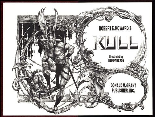 Kull Robert E. Howard Ned Dameron Grant édition limitée signée dans étui achats F/F/F