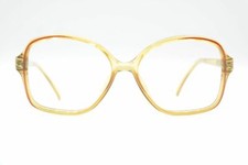 Vintage Viennaline 1244 Brown Oval Glasses Eyeglass Frame NOS