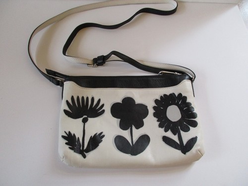 Brighton Vera Capri Floral Leather Crossbody Handbag - Bild 6 von 8