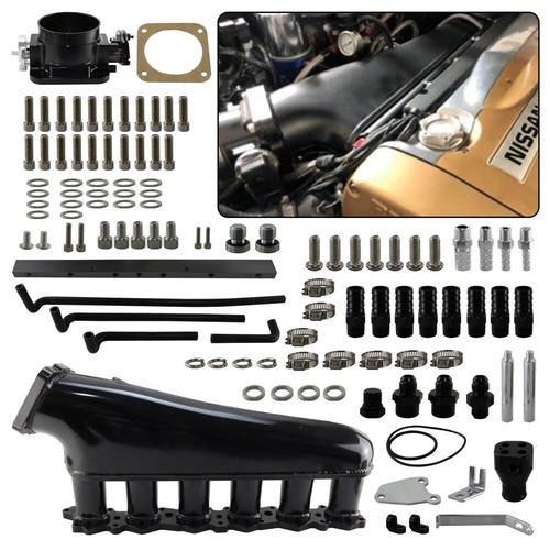 Performance Intake Manifold Kit for Nissan R32 R33 R34 Skyline Stagea 2.6 Turbo - Picture 3 of 10