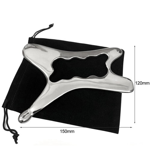 Stainless Steel Gua Sha Scraper Therapy Massage Tool Fascia Knife Muscle Tissue - Picture 11 of 14