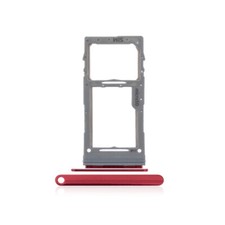 Single Sim Card Tray For Galaxy Note 10 Lite Aura Red 