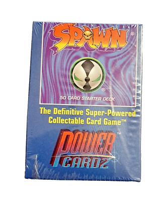 Power Cardz Spawn 50 Card Starter Deck CCG Sammelkarten SEALED OVP selten !