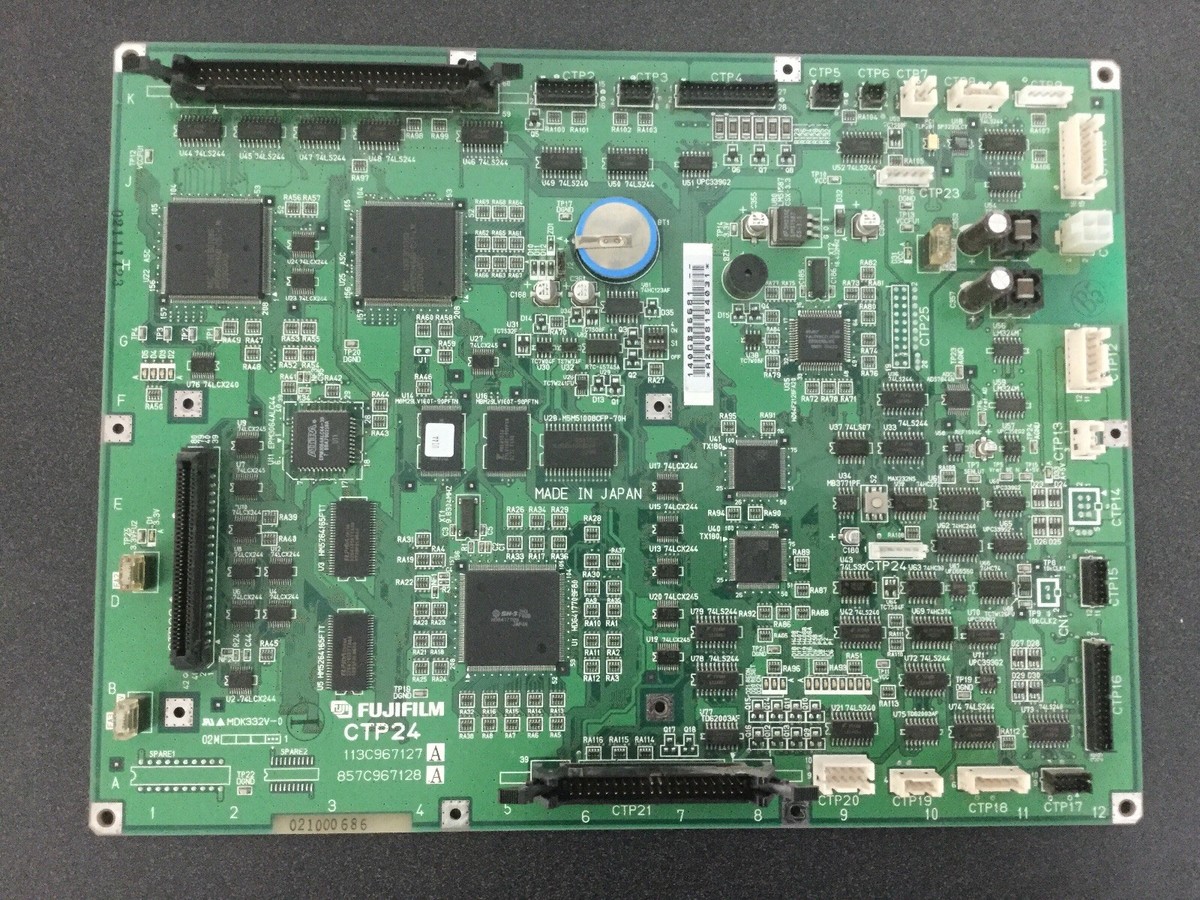 FUJIFILM 叩く FRONTIER 340E CTP基板 CTP24