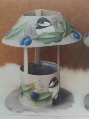 NAN KINNEY CHICKADEE METAL LANTERN PAINTING PATTERN - Picture 2 of 4