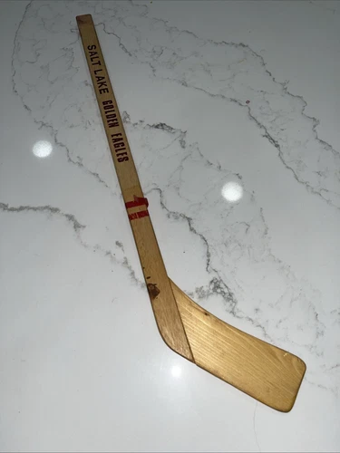 Salt Lake Golden Eagles Mini Stick Souvenir Meadow Gold Minor League Hockey 20”