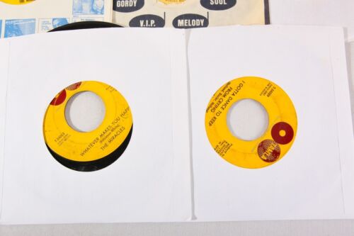 Smokey Robinson & The Miracles (Tamla) Lot of 8, 7" Singles, 45rpm, G to EX - Imagen 3 de 9