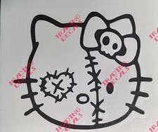 Hello Kitty Zombie Sticker Decal Walking Dead