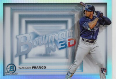2022 Bowman Chrome Bowman in 3D #B3D-1 Wander Franco