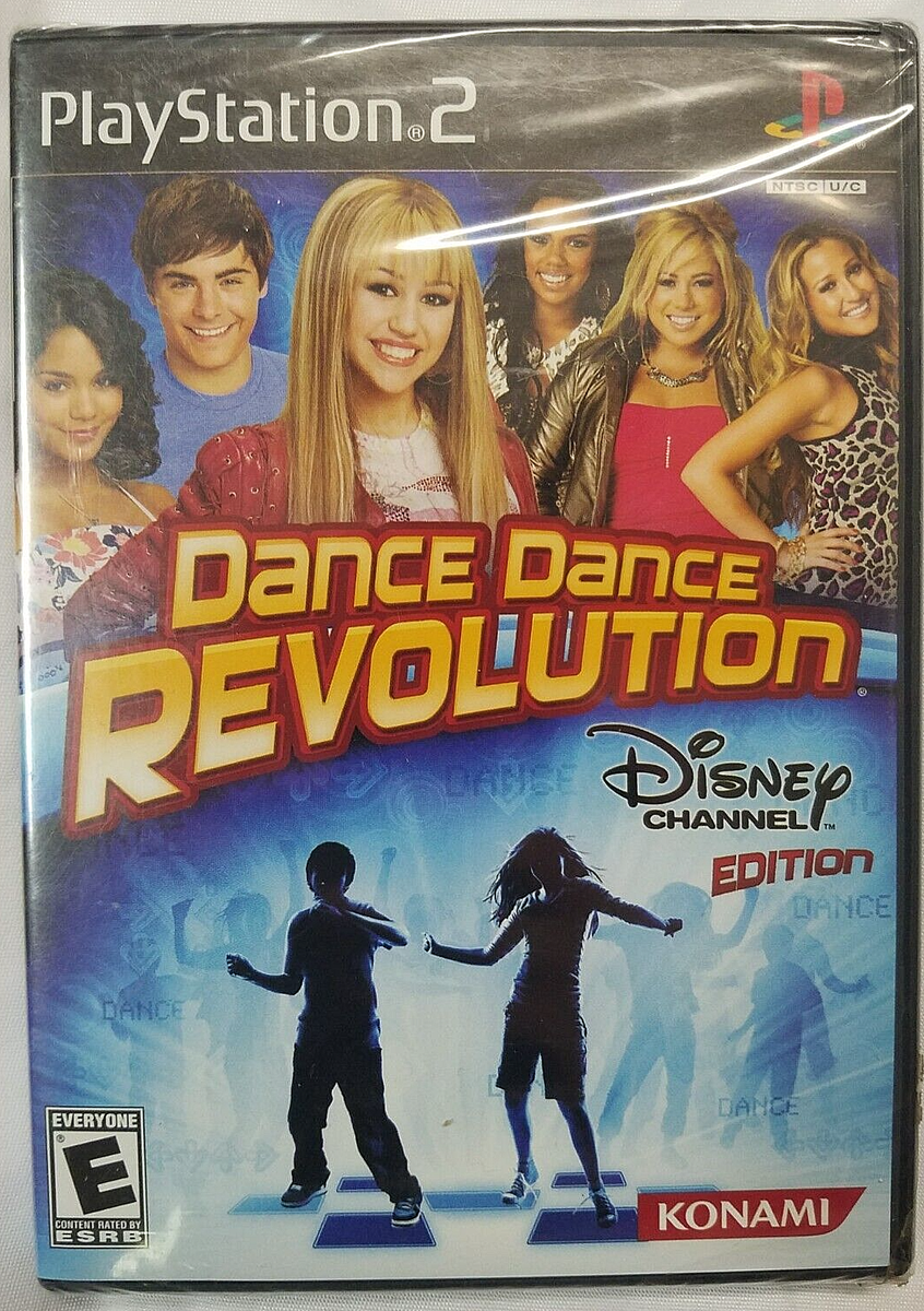 DANCE DANCE REVOLUTION DISNEY CHANNEL EDITION SONY PLAYSTATION 2