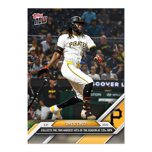 2024 Topps Now 217 Oneil Cruz