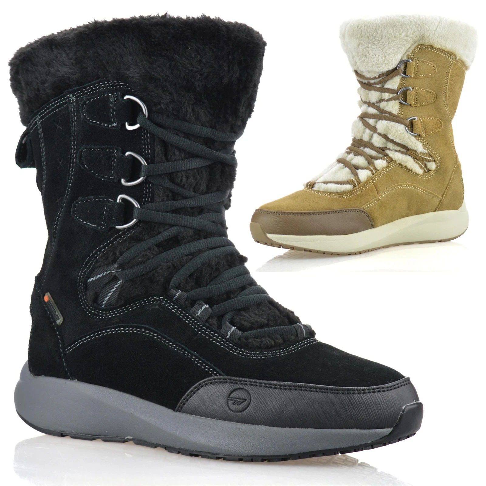 Womens Waterproof Leather Walking Warm Fur Snow Winter Mid Calf Boots Shoes Size
Opens in a new wind