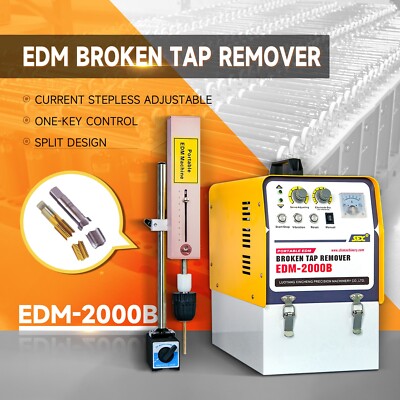 US Stock Portable EDM 2000W Broken Tap Remover Tap Burner Remove M2-M30
