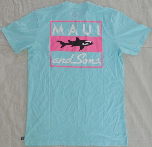 NWT Maui & Sons Men's T Shirt Short Sleeves Surf - Picture 5 of 11