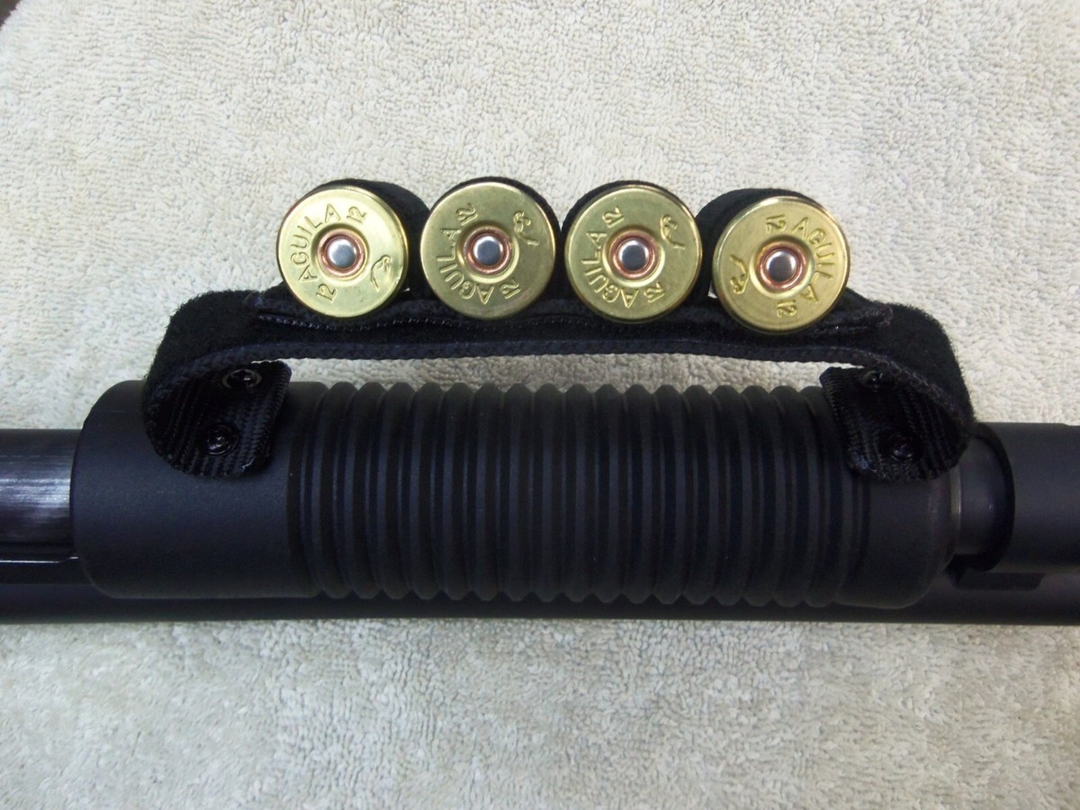 MOSSBERG SHOCKWAVE FOREND STRAP KIT W/12 GAUGE 4 SHELL HOLDER +