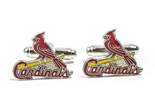 Saint Louis Cardinals Boutons Manchette MLB Baseball - Photo 1 sur 7
