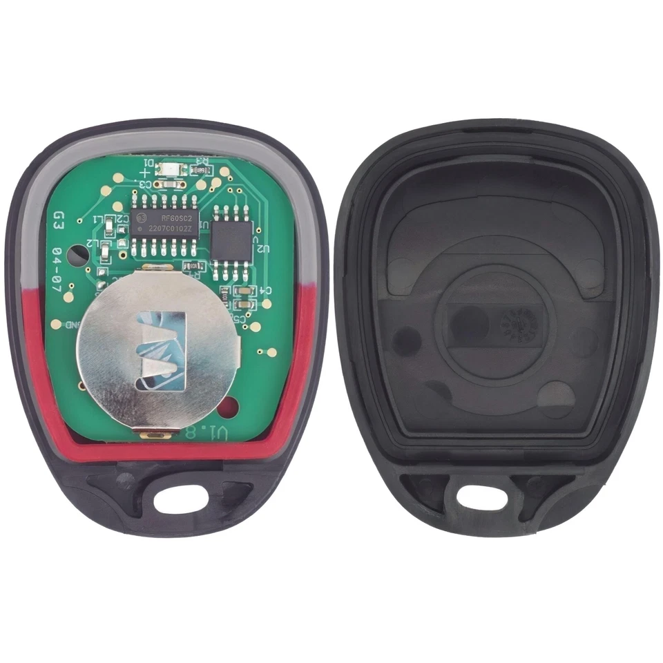 2x New Remote Key Fob Replacement For Cadillac Chevy GMC Saturn Pontiac LHJ011 - Image 2 of 4