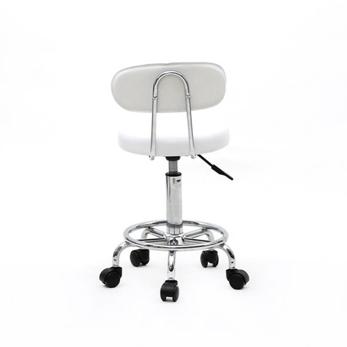 Hydraulic Tattoo Salon Adjustable Stool Massage Facial Spa Beauty Rolling Chair - Picture 5 of 11