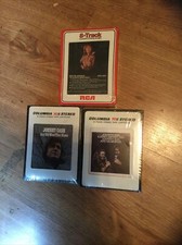 Johnny Cash  And June Carter 8 Tracks + Waylon Jennings All 3 Sealed