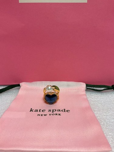 Kate Spade New York  Sea Star Heart Crab Statement Ring Size 7 New - Picture 2 of 12