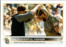 2022 Topps Series 2 A Powerful Honor San Diego Padres #648