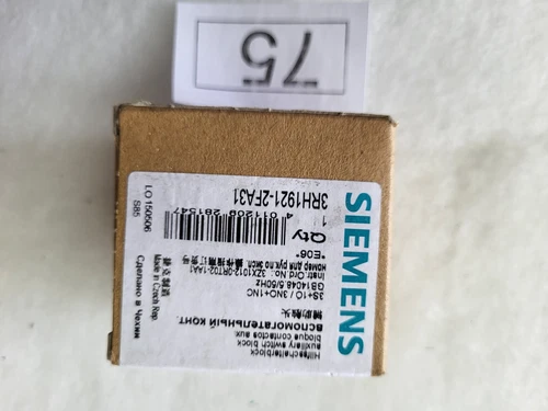 1 STCK. Neu Siemens 3RH1921-2FA31 Zusatzschalter Schnellversand  - Bild 1 von 2