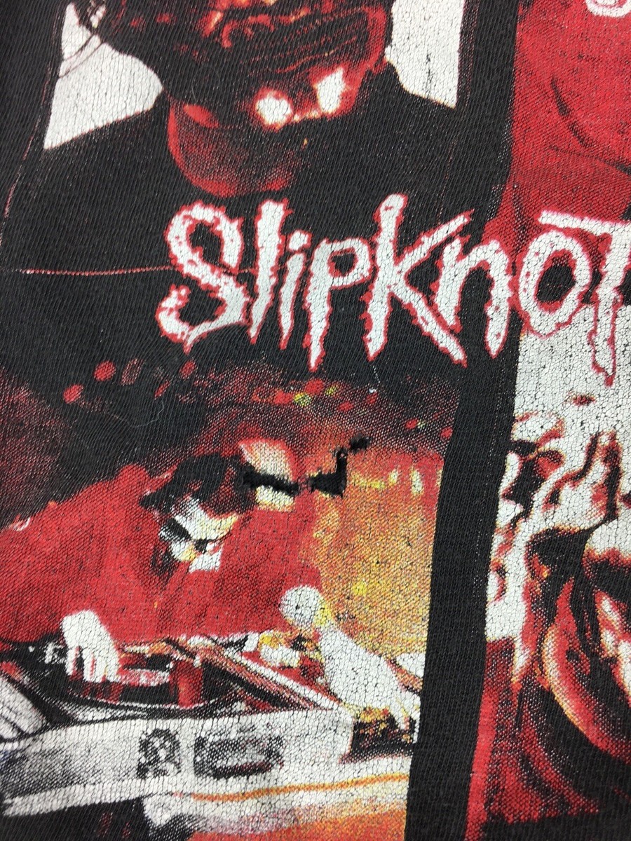 レア Slayer Slipknot 2004 ツアーTシャツ XL Slipknot 2004 Tour T Shirt | TShirtSlayer TShirt and