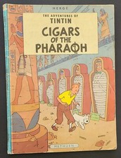 The Adventures of Tintin: Cigars of the Pharoah by Hergé EXTREMELY RARE EDITION