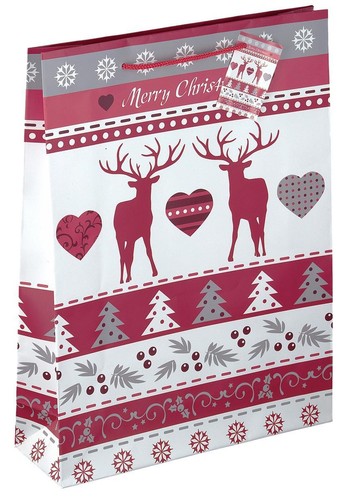 12 Geschenktüten Weihnachten Papiertüten Weihnachtstüten Geschenktaschen Papier - 第 4/4 張圖片