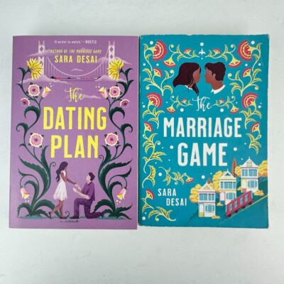 2x Sara Desai The Marriage Game & The Dating Plan PB Fiction Novels Books