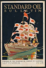 Standard Oil Bulletin Sep 1928 Maurice Logan Charles Lindbergh Hawaii - Chevron