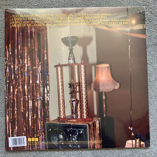 JAKE SHEARS - LAST MAN DANCING DELUXE ORANGE MARBLE VINYL LP New Sealed - Picture 2 of 2